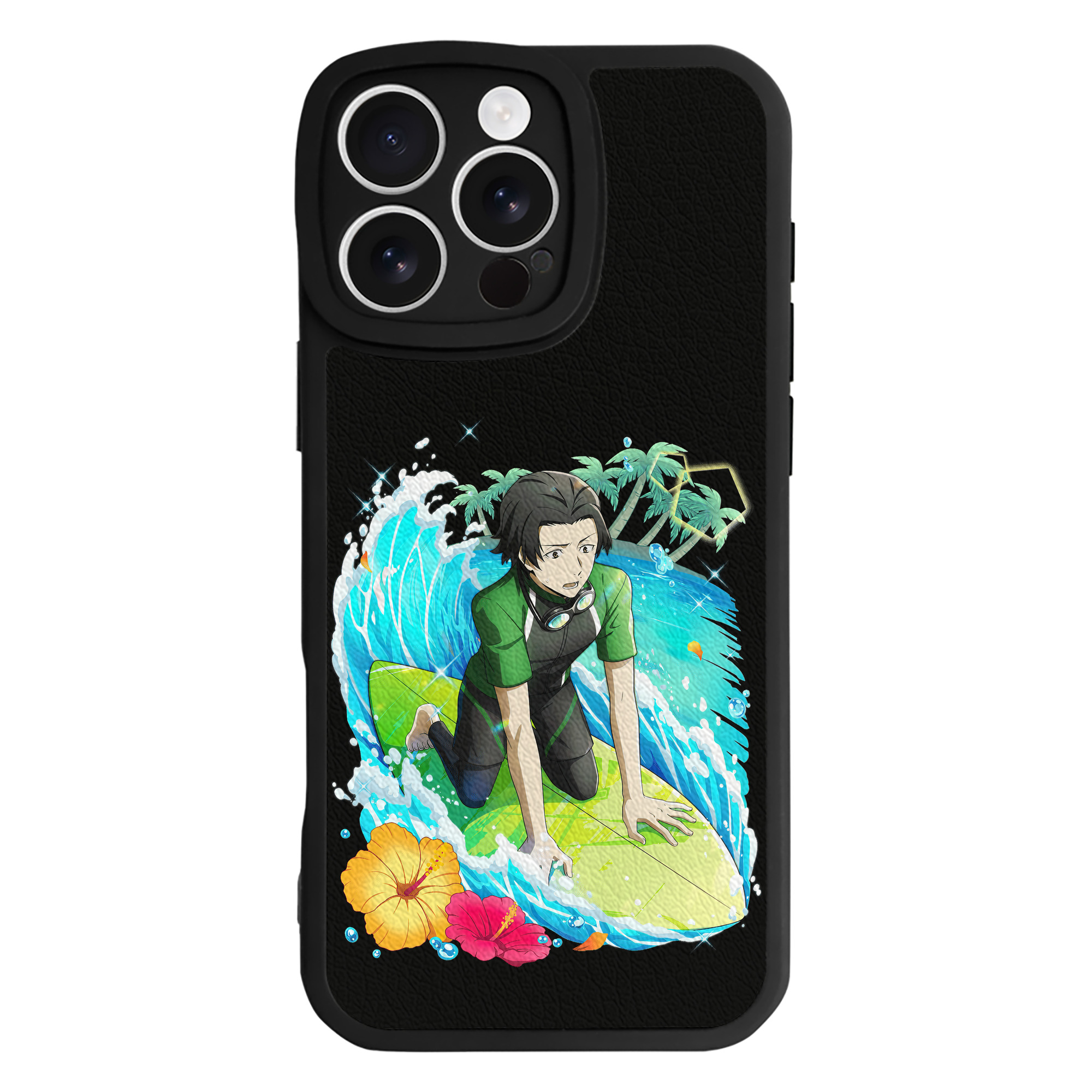 （画像用） 文豪ストレイドッグス Bungo Stray Dogs 【iPhone 16シリーズ対応】シリコンスマホケース（レザー調） 材質：シリコン